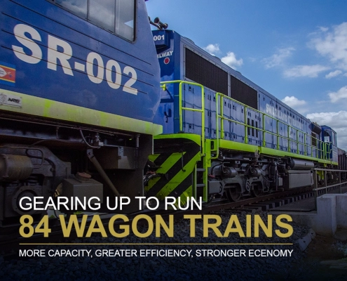 Eswatini Railways Gears Up to Run 84-Wagon Trains