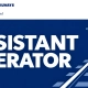 VACANCY – ASSISTANT OPERATOR