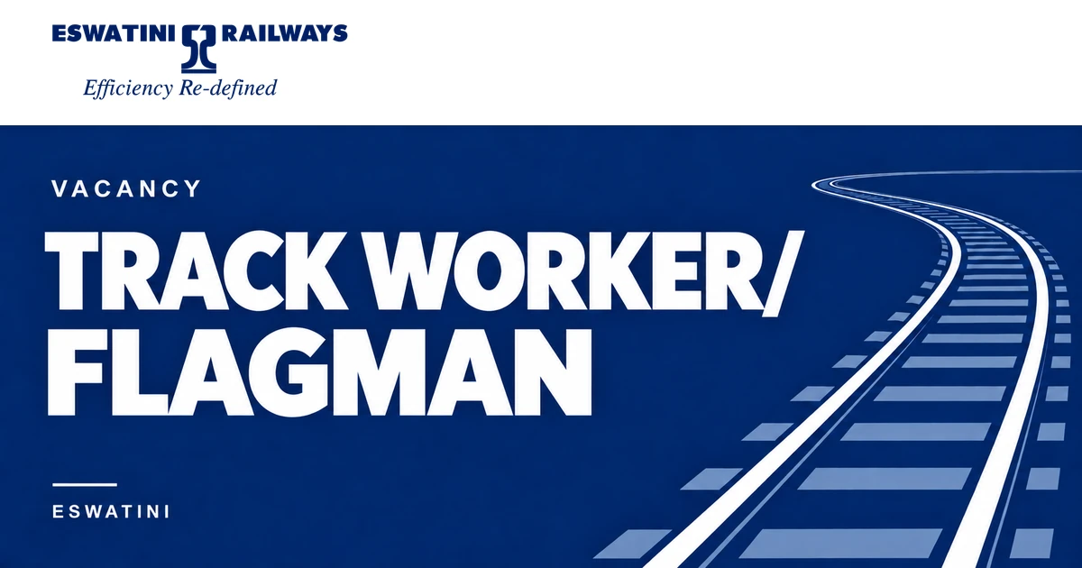 VACANCY – TRACK WORKER/FLAGMAN