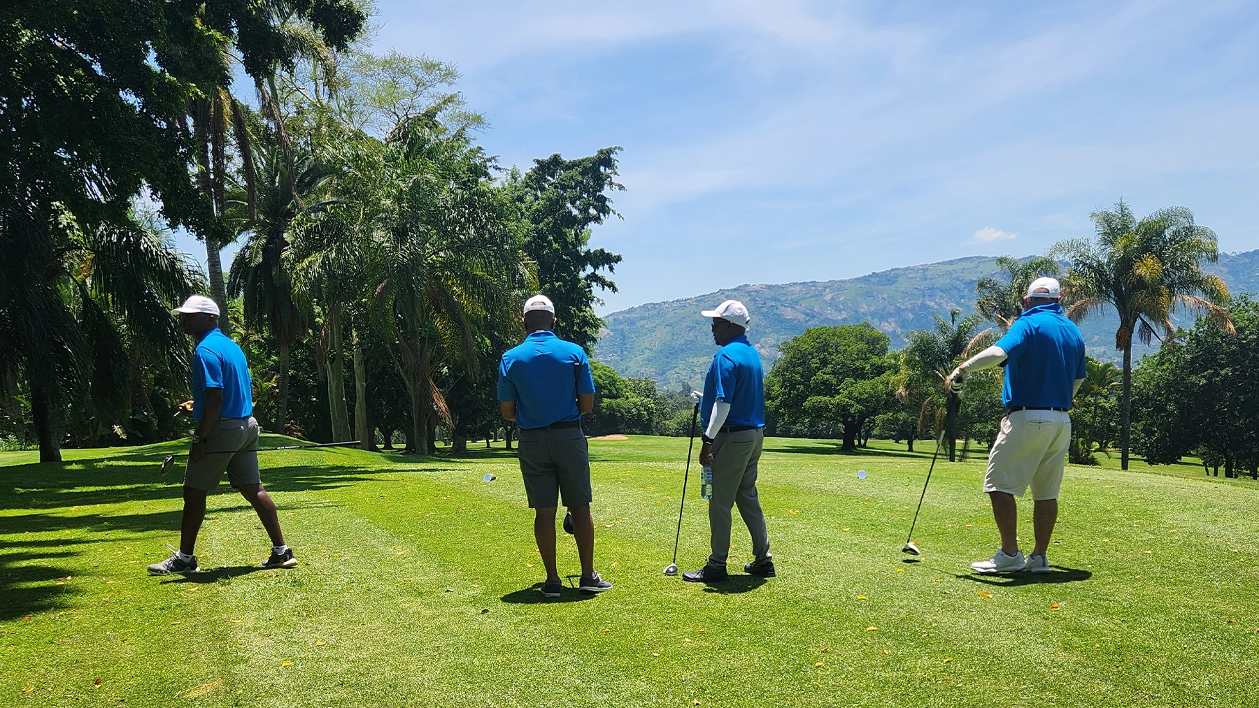 ESR Golf Day 2023 — Golfers enjoying the fairways