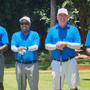 ESR Golf Day 2023 — Team ready for a round of golf