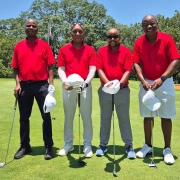 ESR Golf Day 2024 — Team on the putting green