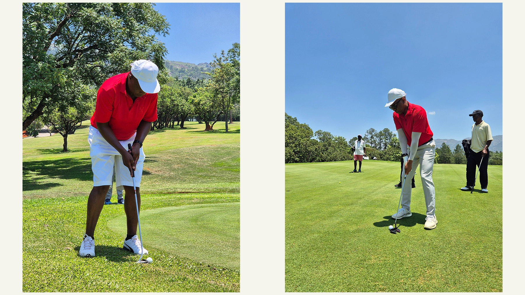 ESR Golf Day 2024 — Putting on the green