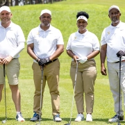 ESR Golf Day 2025 — Team on the putting green