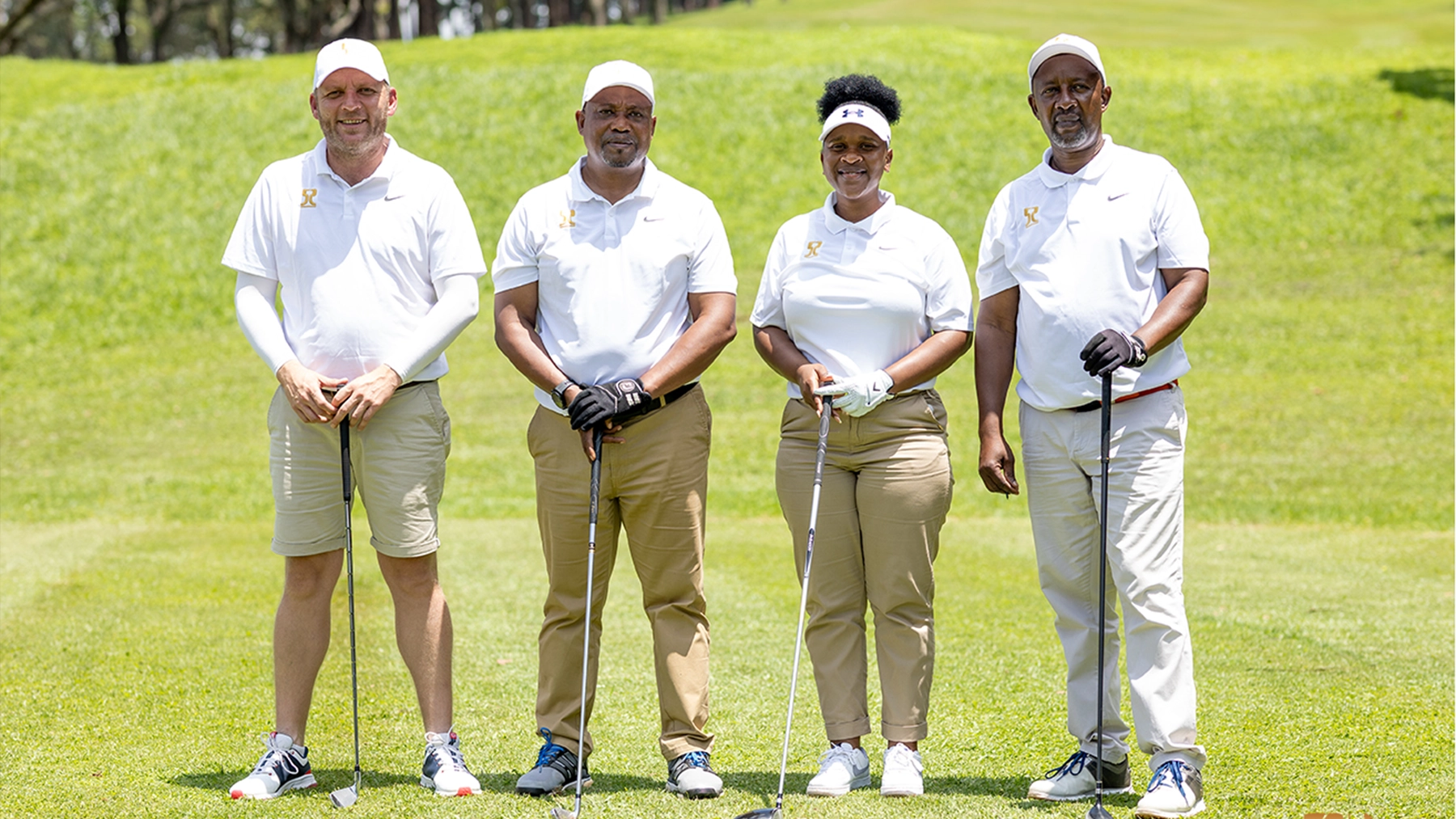 ESR Golf Day 2025 — Team on the putting green
