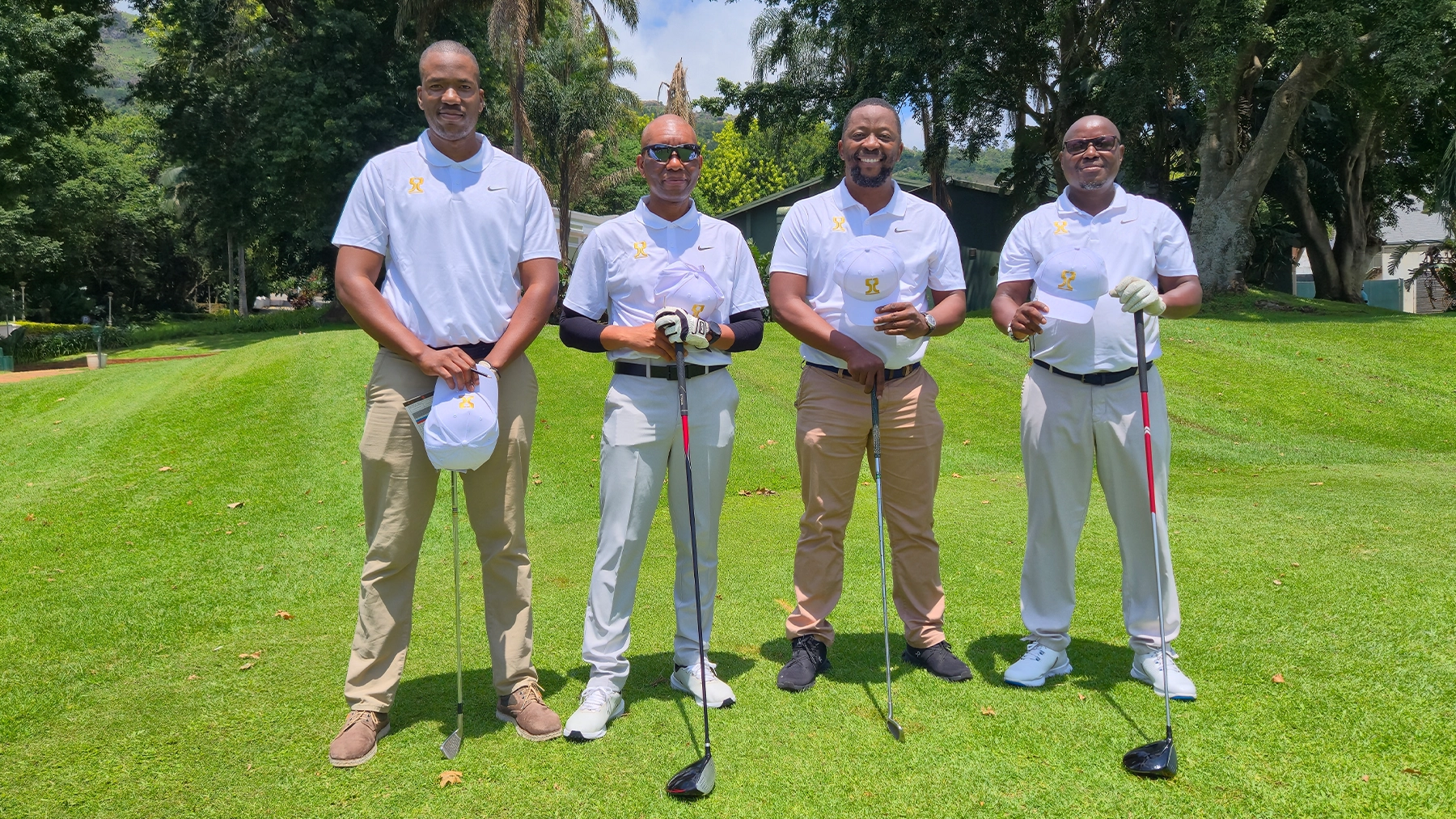 ESR Golf Day 2025 — Team on the fairway